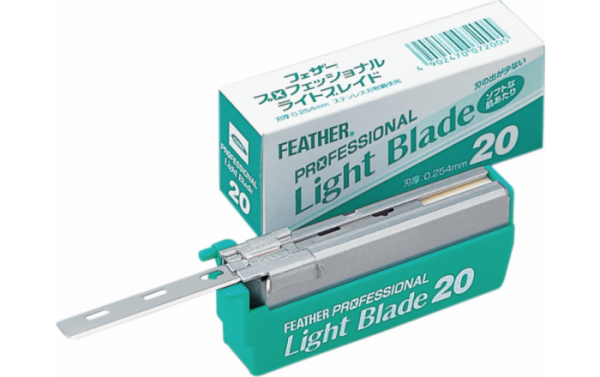 Feather | 20 Feather Professional Light Single-Edge Razor Blades