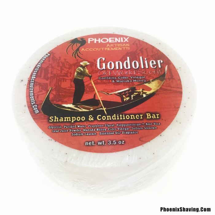 Phoenix Artisan Accoutrements | Gondolier Conditioning Shampoo Puck
