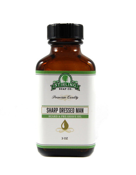 Stirling Soap Co. | Sharp Dressed Man Beard Oil & Pre-Shave