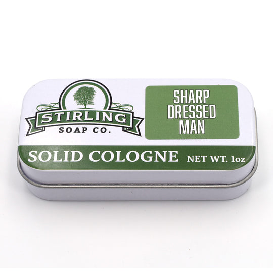 Stirling Soap Co. | Solid Cologne - Sharp Dressed Man