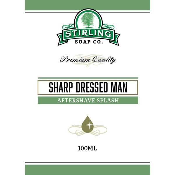 Stirling Soap Co. | Sharp Dressed Man Aftershave Splash