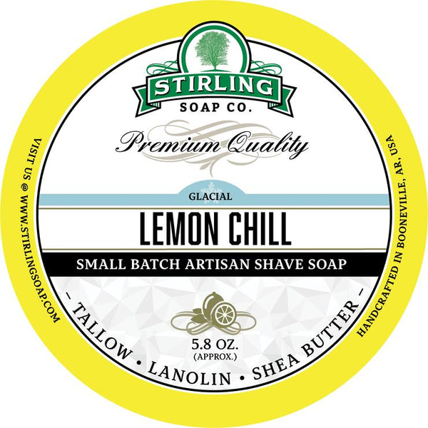 Stirling Soap Co. | Glacial Lemon Chill - Shave Soap