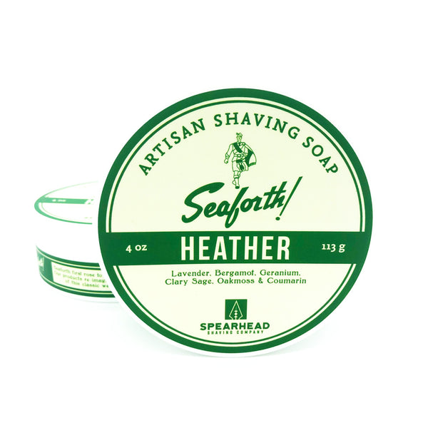 Spearhead Shaving | Seaforth! Heather Shaving Soap