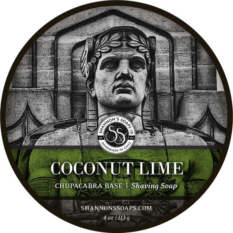 Shannon's Soaps | COCONUT LIME CHUPACABRA SHAVING SOAP