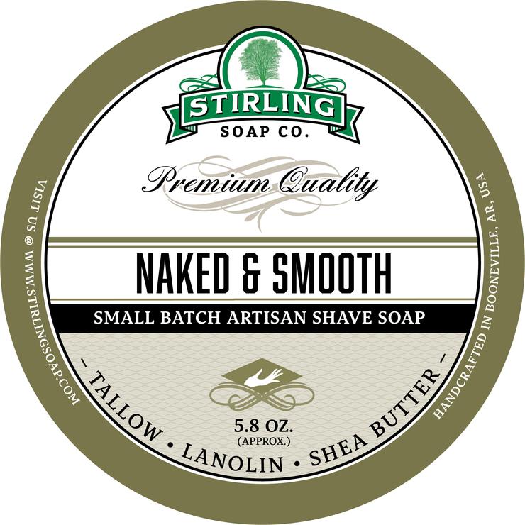 Stirling Soap Co. | Naked & Smooth - Shave Soap