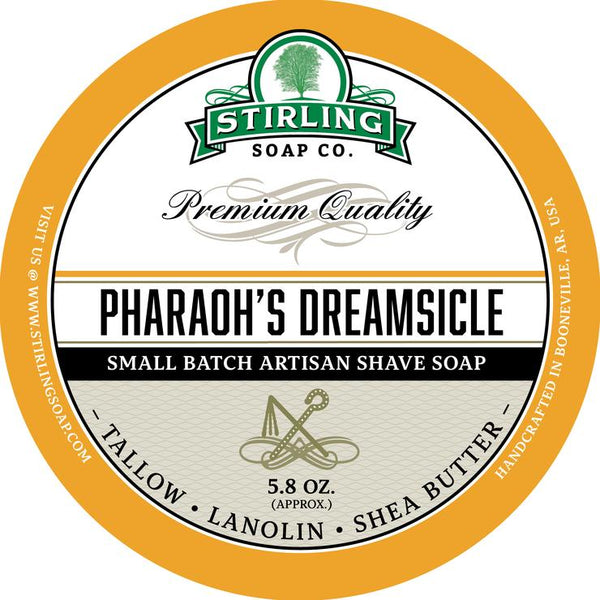 Stirling Soap Co. | Pharaoh's Dreamsicle - Shave Soap