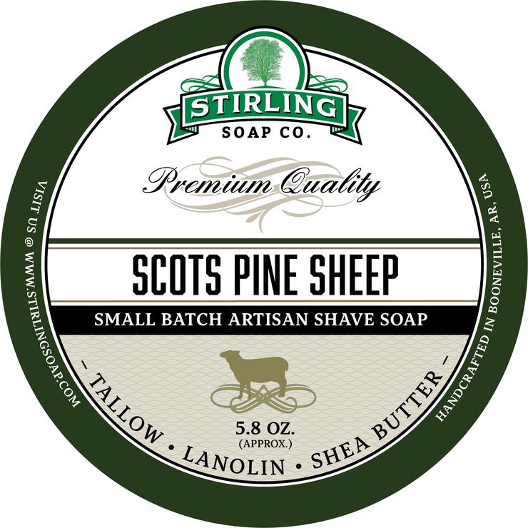 Stirling Soap Co. | Scots Pine Sheep - Shave Soap