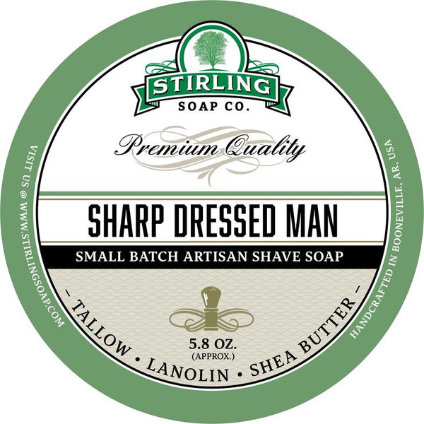 Stirling Soap Co. | Sharp Dressed Man - Shave Soap