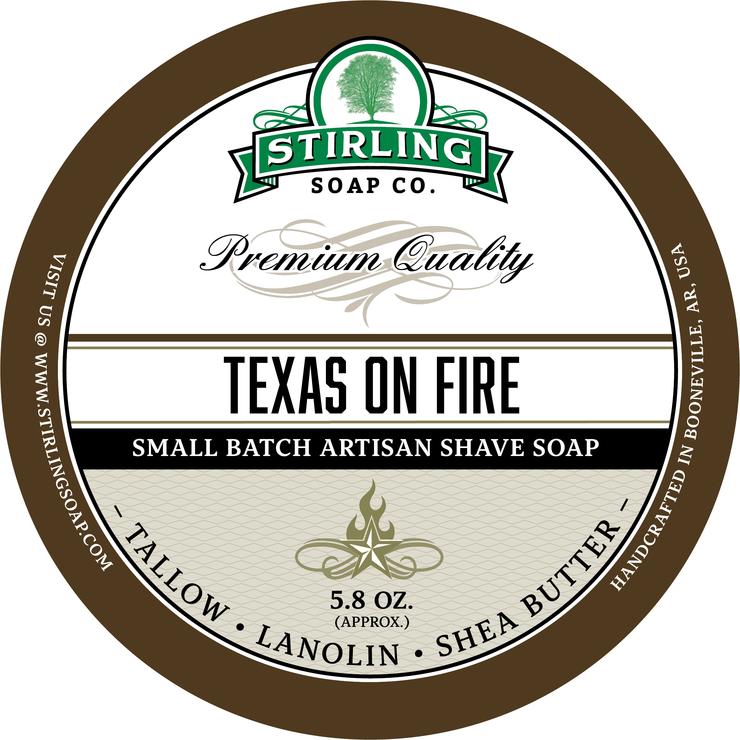 Stirling Soap Co. | Texas on Fire - Shave Soap