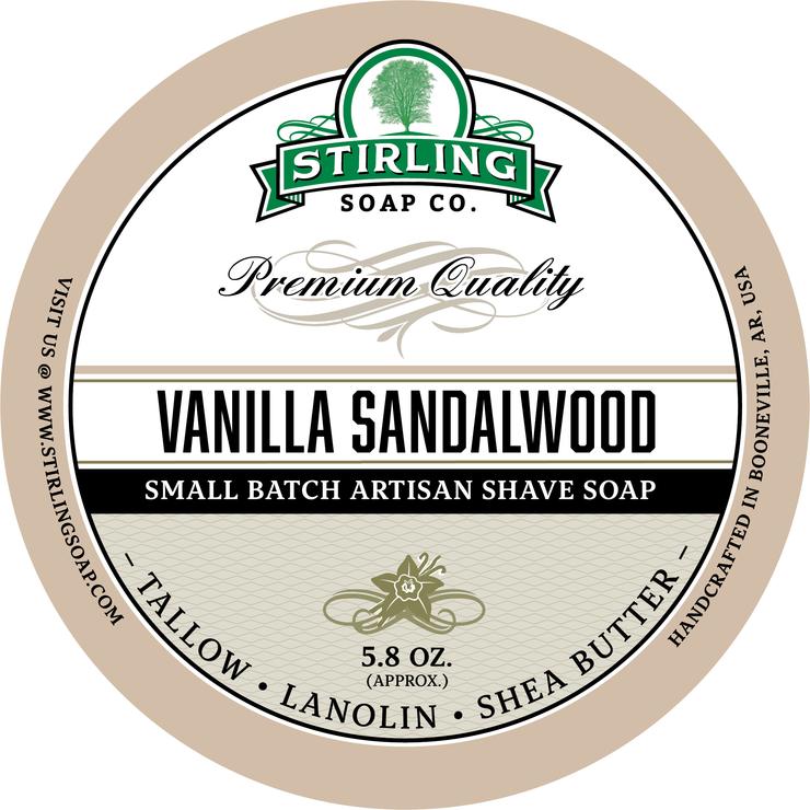 Stirling Soap Co. | Vanilla Sandalwood - Shave Soap
