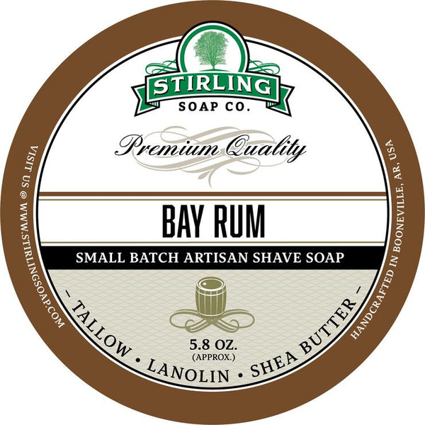 Stirling Soap Co. | Bay Rum Shave Soap