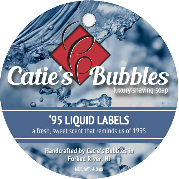 Catie’s Bubbles | ’95 Liquid Labels Luxury Shaving Soap