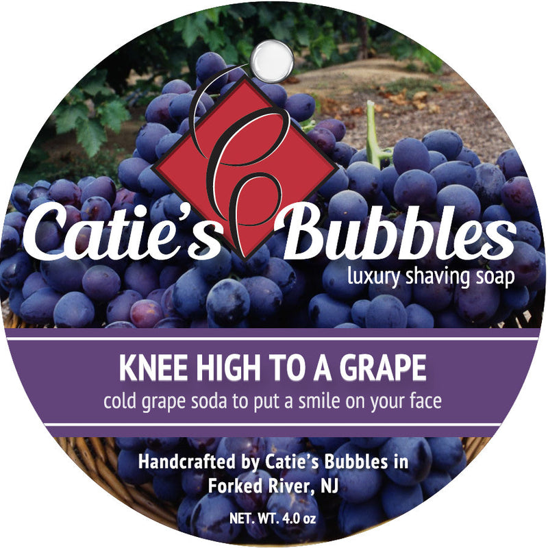 Catie’s Bubbles | Knee High to a Grape Shaving Soap