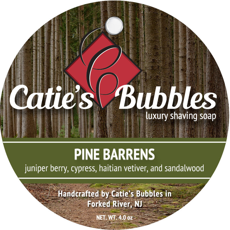 Catie’s Bubbles | Pine Barrens Luxury Shaving Soap