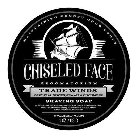 Chiseled Face | Trade Winds Shaving Soap