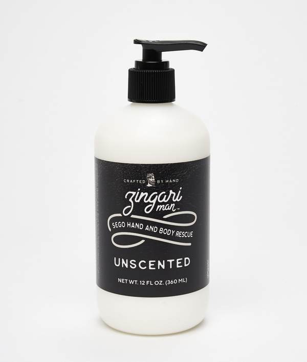 Zingari Man | Unscented Sego Hand and Body Rescue Body Lotion