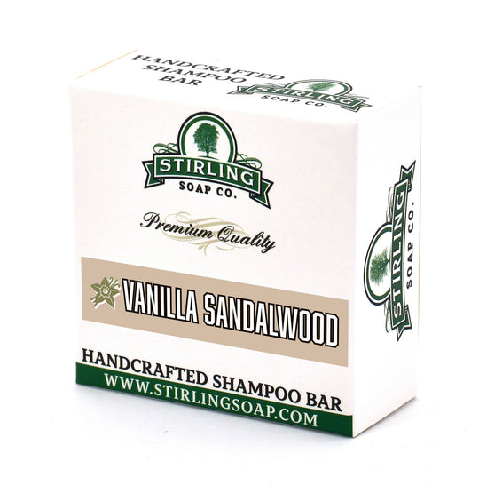 Stirling Soap Co. | Vanilla Sandalwood - Shampoo Bar