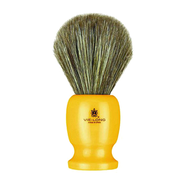 Vie-Long Horse Hair Shaving Brush with Butterscotch Handle