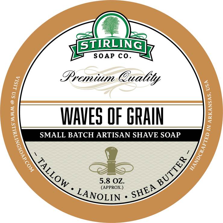 Stirling Soap Co. | Waves of Grain - Shave Soap