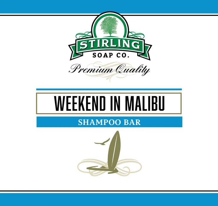 Stirling Soap Co. | Weekend in Malibu – Shampoo Bar
