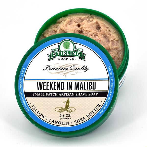 Stirling Soap Co. | Weekend in Malibu - Shave Soap