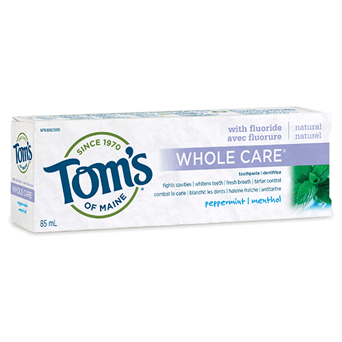Tom’s Of Maine Whole Care® Natural Fluoride Toothpaste – Peppermint
