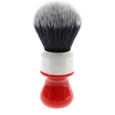 Yaqi Ferrari Rough Complex White Tuxedo Synthetic Shaving Brush